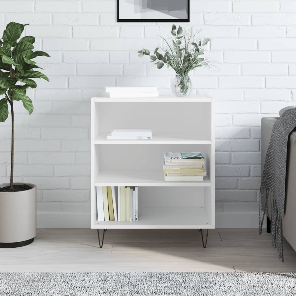 vidaXL Servantă, alb, 57x35x70 cm, lemn prelucrat vidaXL Servantă, alb, 57x35x70 cm, lemn prelucrat