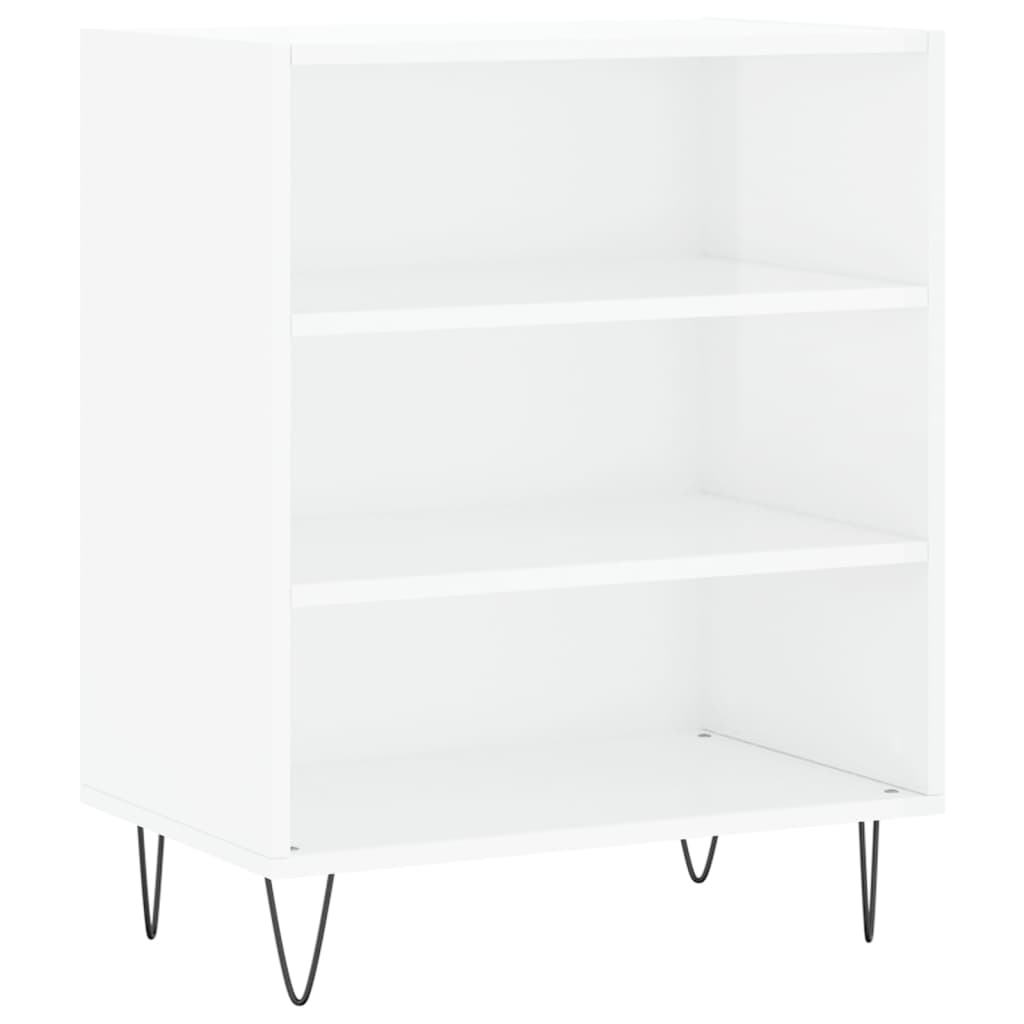 vidaXL Servantă, alb extralucios, 57x35x70 cm, lemn compozit vidaXL Servantă, alb extralucios, 57x35x70 cm, lemn compozit