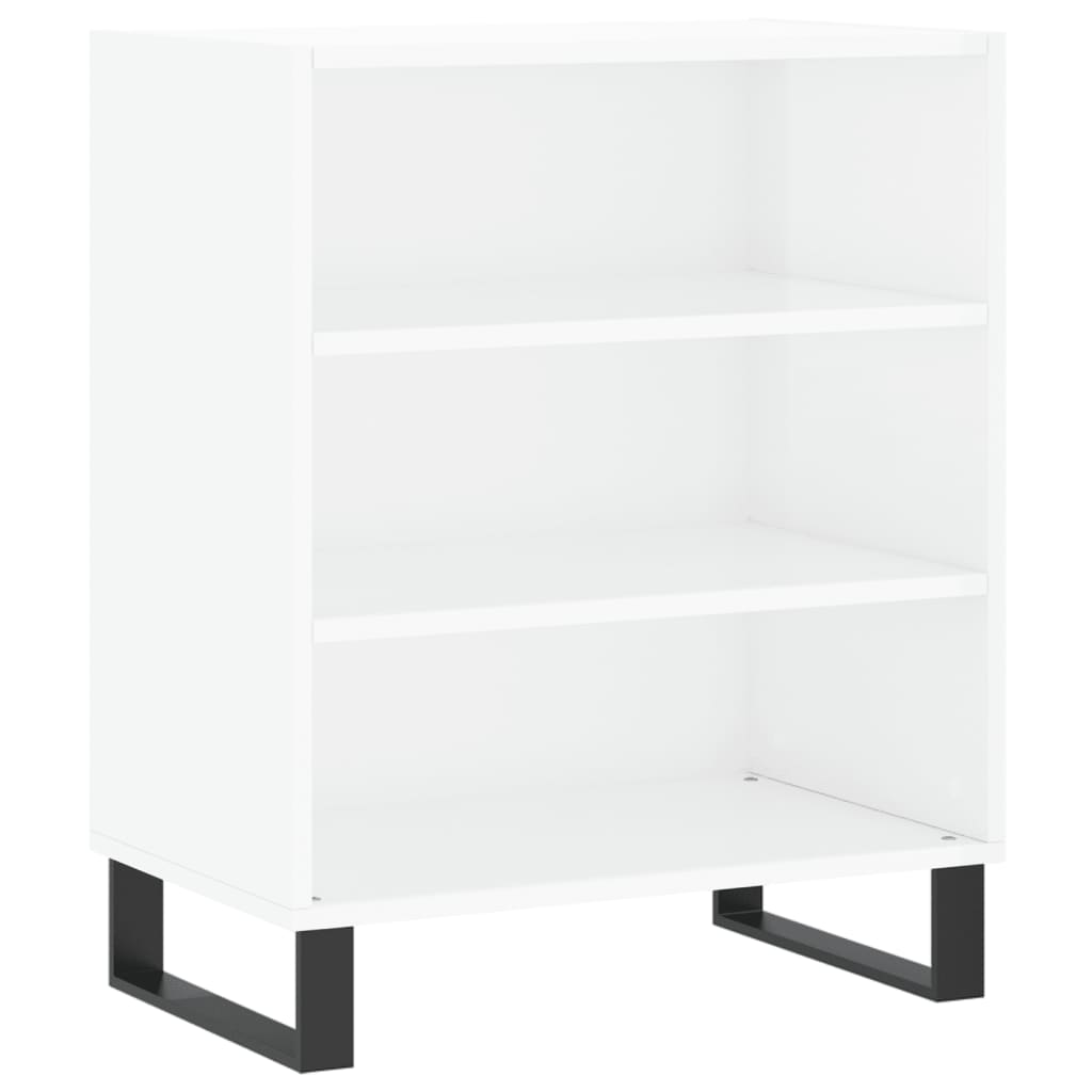 vidaXL Servantă, alb extralucios, 57x35x70 cm, lemn compozit vidaXL Servantă, alb extralucios, 57x35x70 cm, lemn compozit