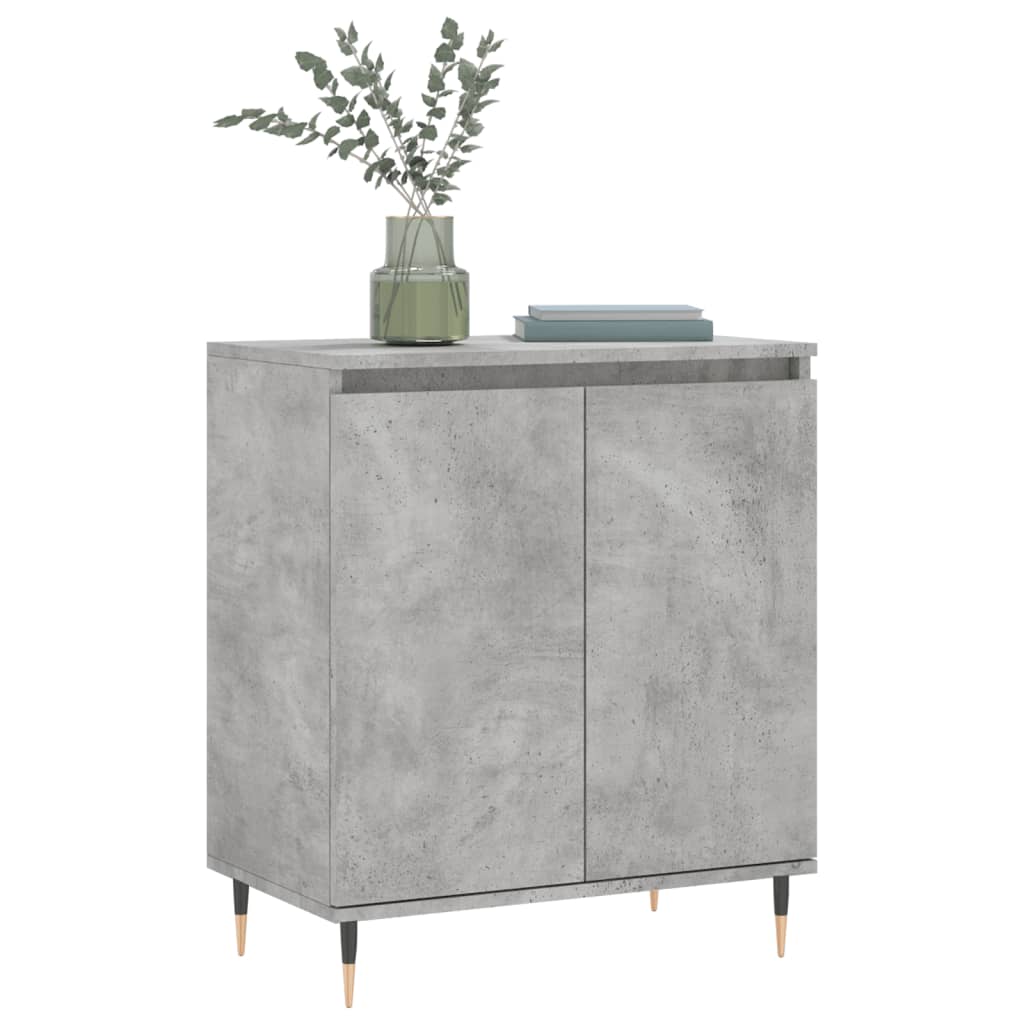 vidaXL Servantă, gri beton, 60x35x70 cm, lemn prelucrat vidaXL Servantă, gri beton, 60x35x70 cm, lemn prelucrat