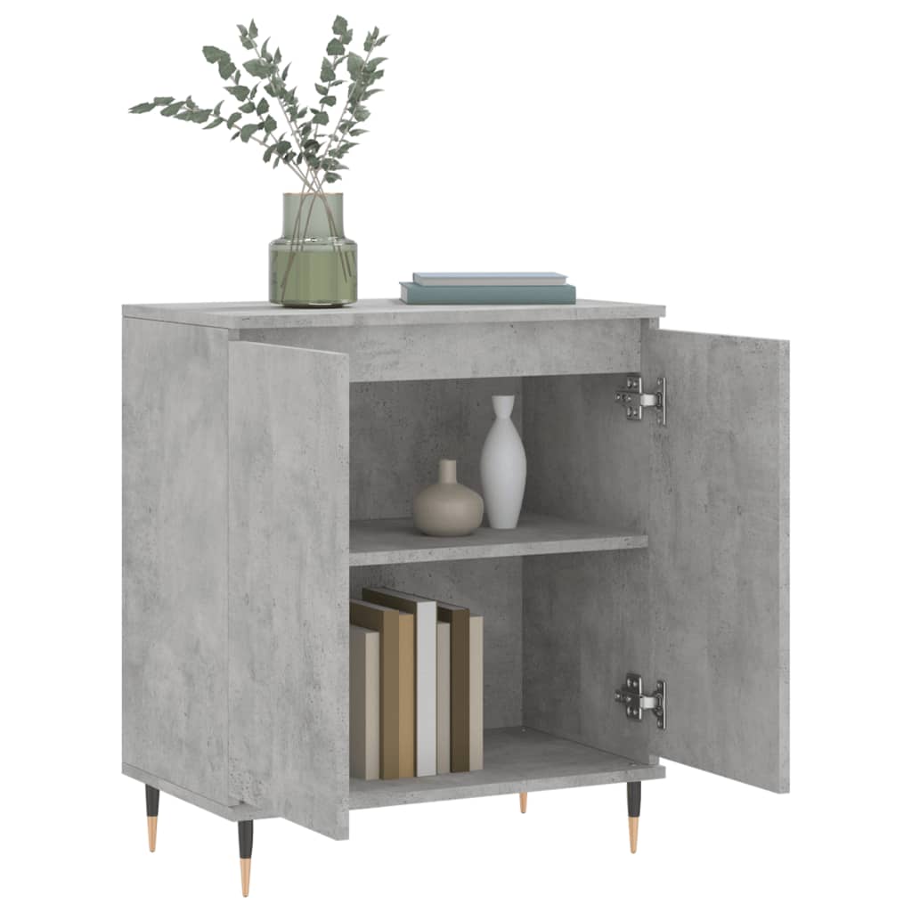 vidaXL Servantă, gri beton, 60x35x70 cm, lemn prelucrat vidaXL Servantă, gri beton, 60x35x70 cm, lemn prelucrat