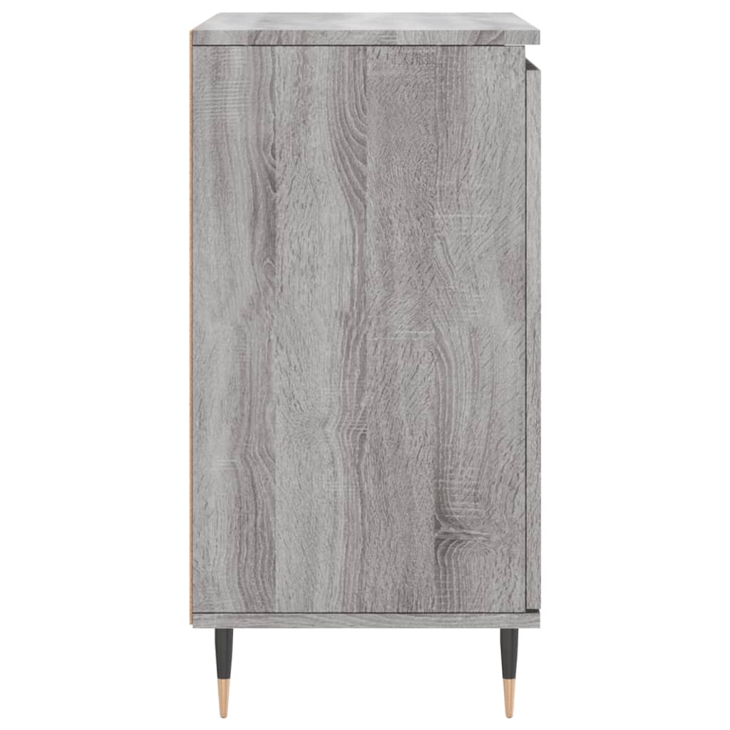 vidaXL Servantă, sonoma gri, 60x35x70 cm, lemn prelucrat