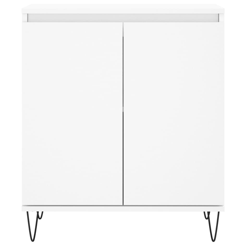 vidaXL Servantă, alb, 60x35x70 cm, lemn prelucrat