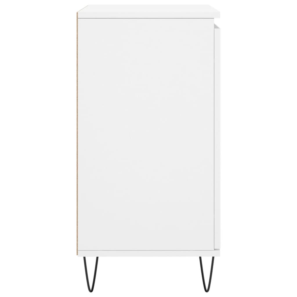 vidaXL Servantă, alb, 60x35x70 cm, lemn prelucrat