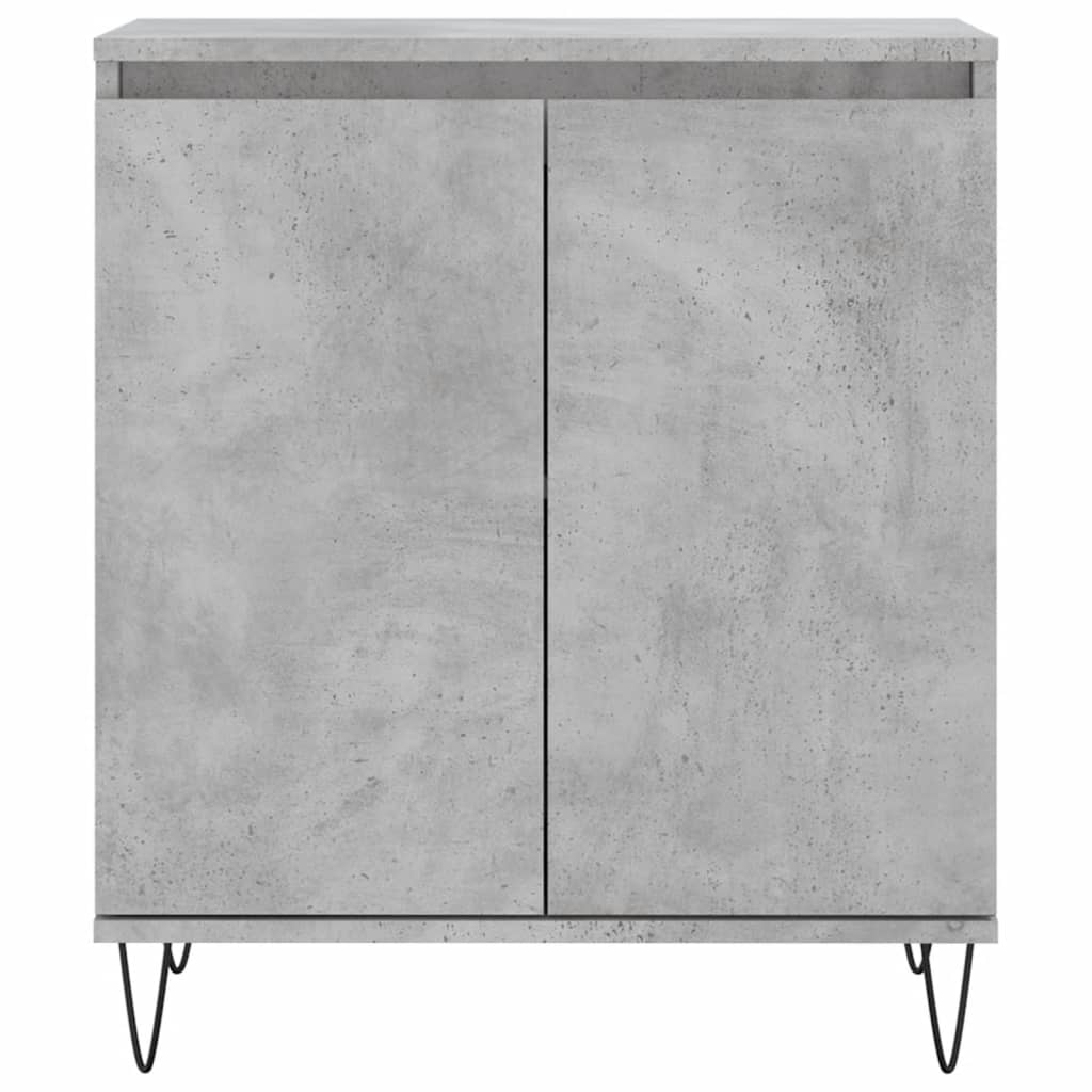 vidaXL Servantă, gri beton, 60x35x70 cm, lemn prelucrat vidaXL Servantă, gri beton, 60x35x70 cm, lemn prelucrat