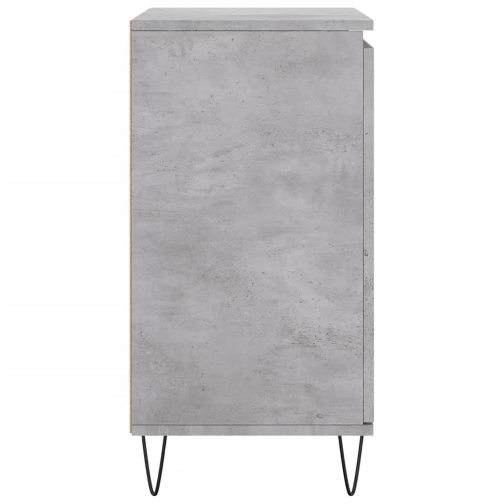 vidaXL Servantă, gri beton, 60x35x70 cm, lemn prelucrat vidaXL Servantă, gri beton, 60x35x70 cm, lemn prelucrat