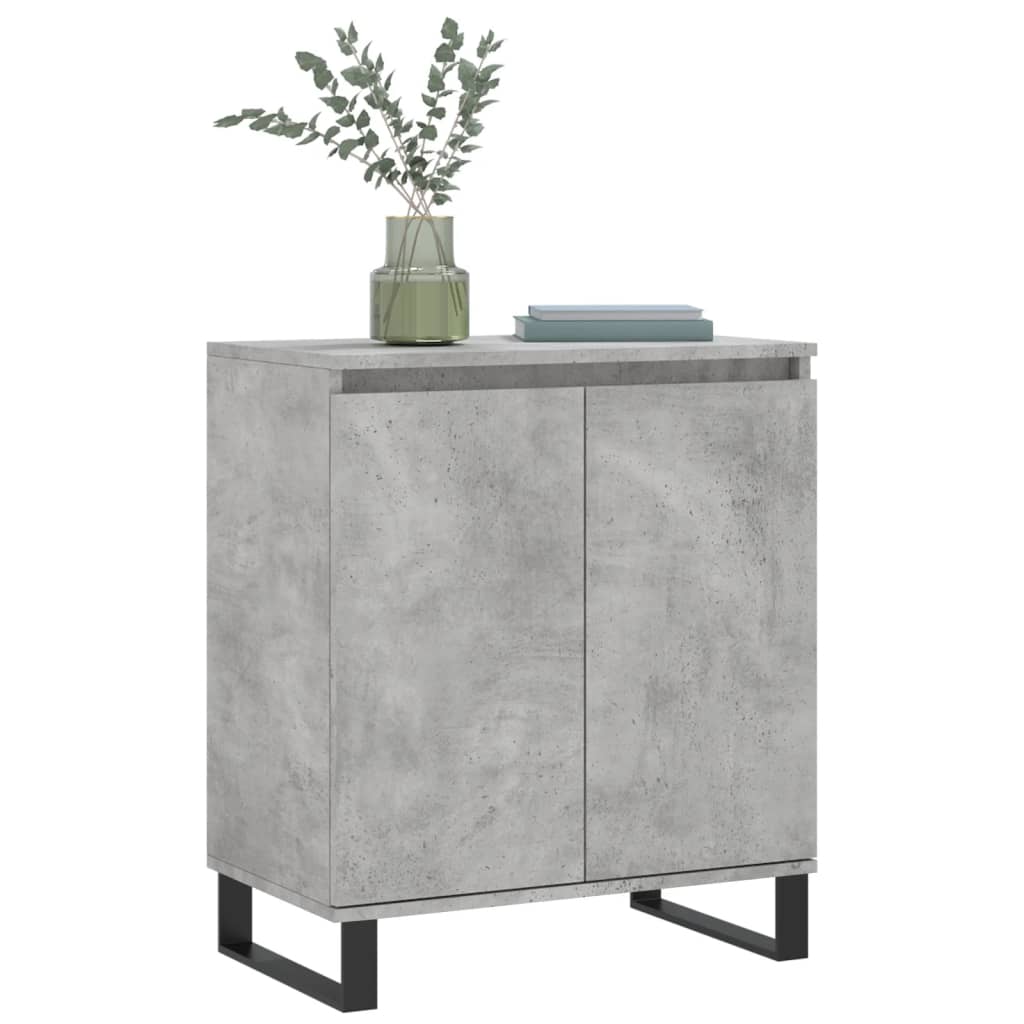 vidaXL Servantă, gri beton, 60x35x70 cm, lemn prelucrat vidaXL Servantă, gri beton, 60x35x70 cm, lemn prelucrat