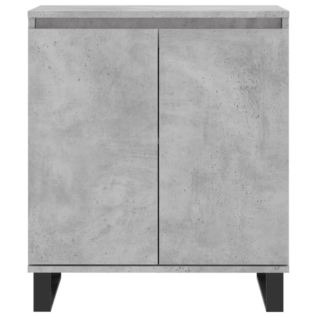 vidaXL Servantă, gri beton, 60x35x70 cm, lemn prelucrat vidaXL Servantă, gri beton, 60x35x70 cm, lemn prelucrat