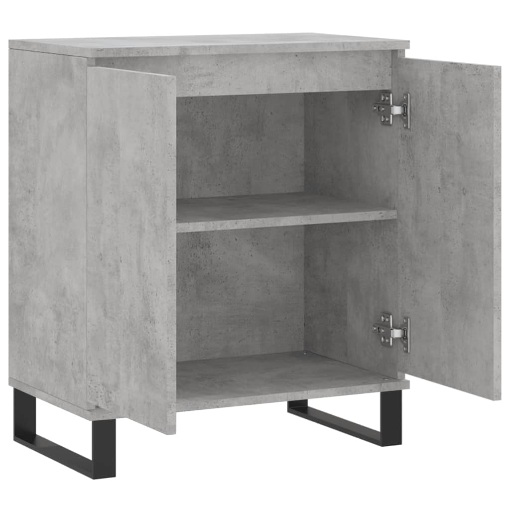 vidaXL Servantă, gri beton, 60x35x70 cm, lemn prelucrat vidaXL Servantă, gri beton, 60x35x70 cm, lemn prelucrat