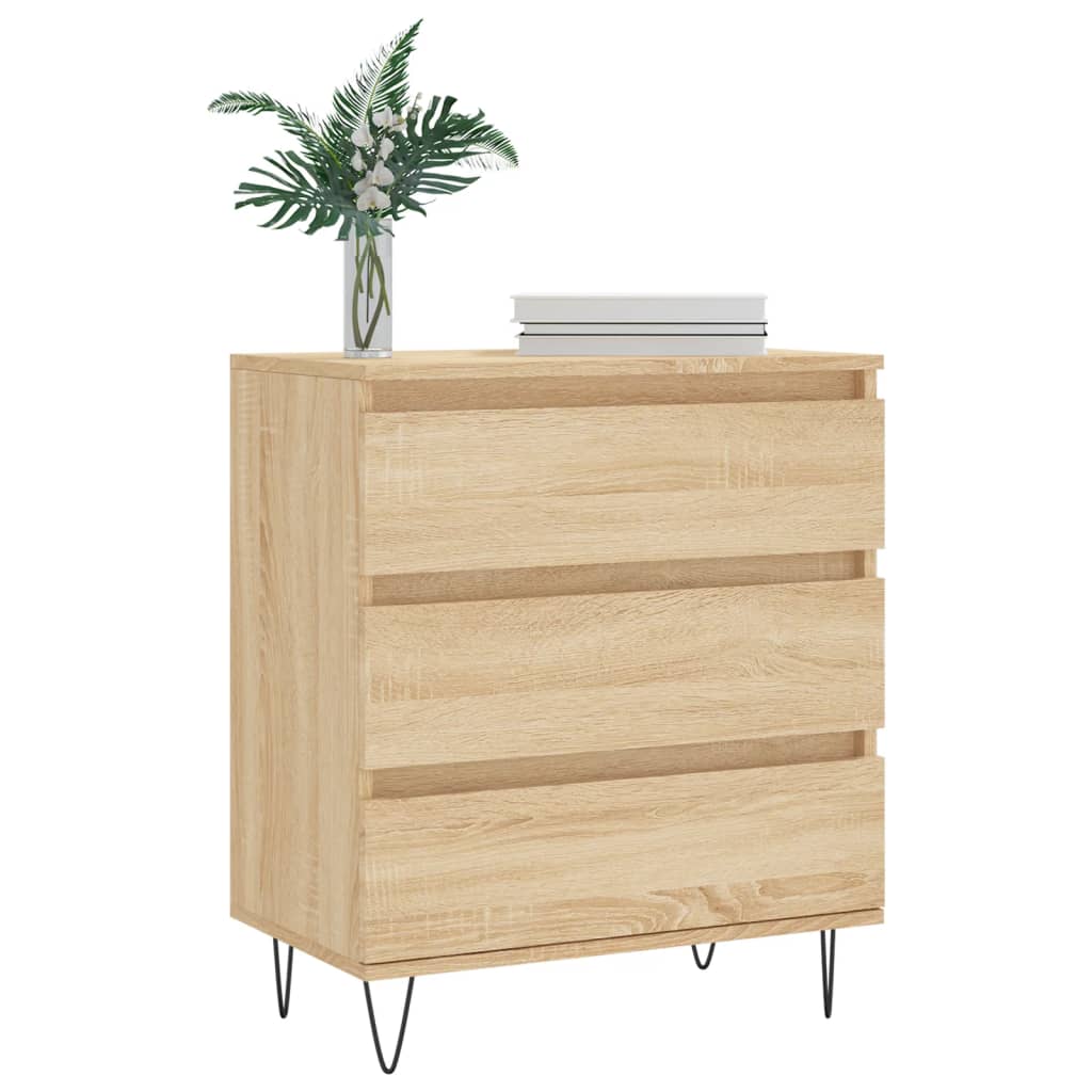 vidaXL Servantă, stejar sonoma, 60x35x70 cm, lemn prelucrat vidaXL Servantă, stejar sonoma, 60x35x70 cm, lemn prelucrat