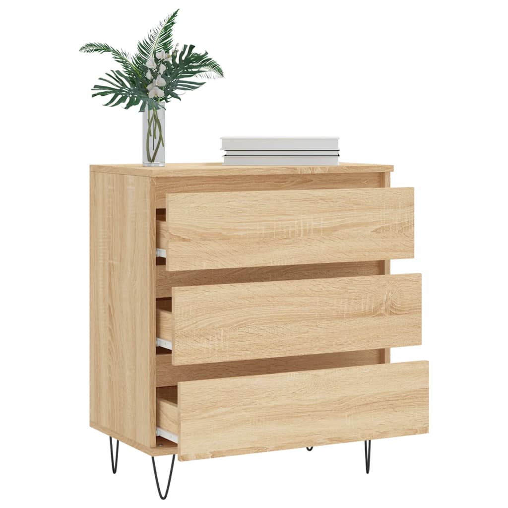 vidaXL Servantă, stejar sonoma, 60x35x70 cm, lemn prelucrat vidaXL Servantă, stejar sonoma, 60x35x70 cm, lemn prelucrat