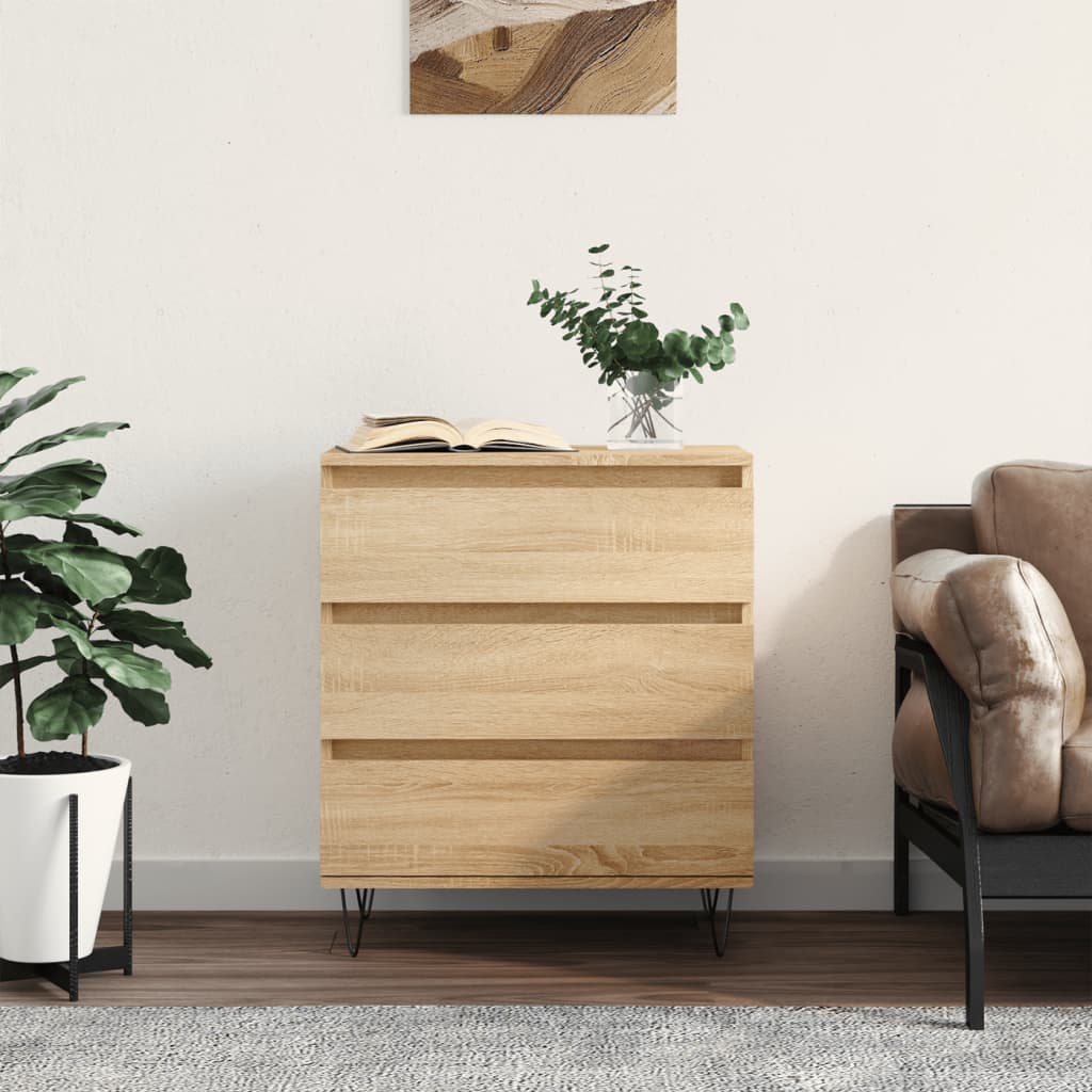 vidaXL Servantă, stejar sonoma, 60x35x70 cm, lemn prelucrat vidaXL Servantă, stejar sonoma, 60x35x70 cm, lemn prelucrat