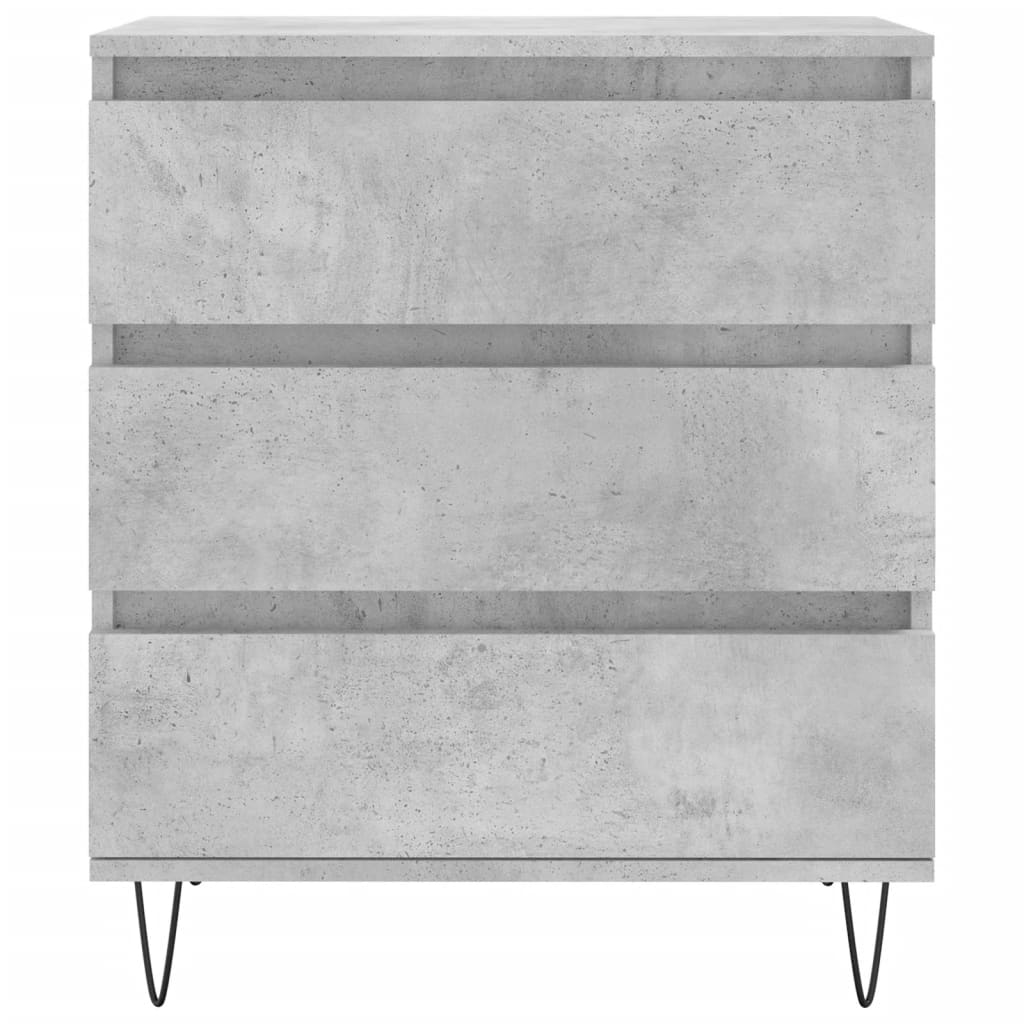 vidaXL Servantă, gri beton, 60x35x70 cm, lemn prelucrat vidaXL Servantă, gri beton, 60x35x70 cm, lemn prelucrat