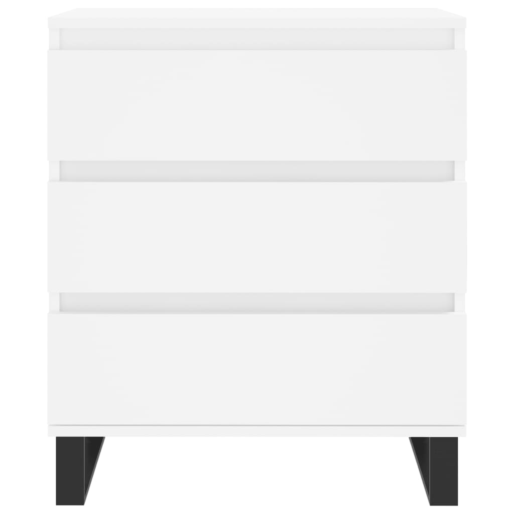 vidaXL Servantă, alb, 60x35x70 cm, lemn prelucrat