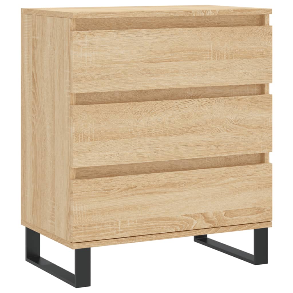 vidaXL Servantă, stejar sonoma, 60x35x70 cm, lemn prelucrat