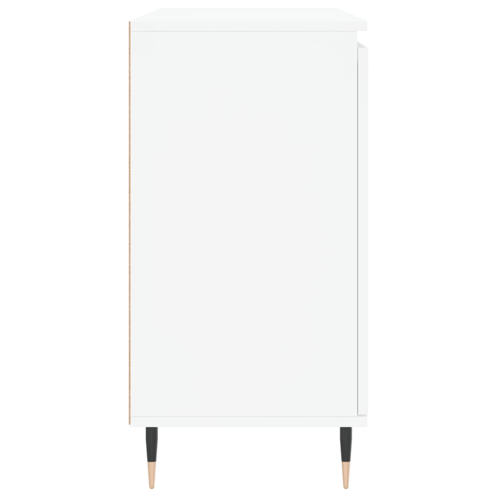 vidaXL Servantă, alb, 101,5x35x70 cm, lemn prelucrat