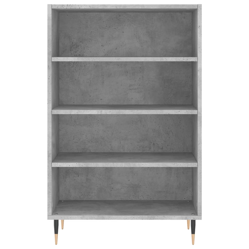 vidaXL Dulap înalt, gri beton, 57x35x90 cm, lemn compozit