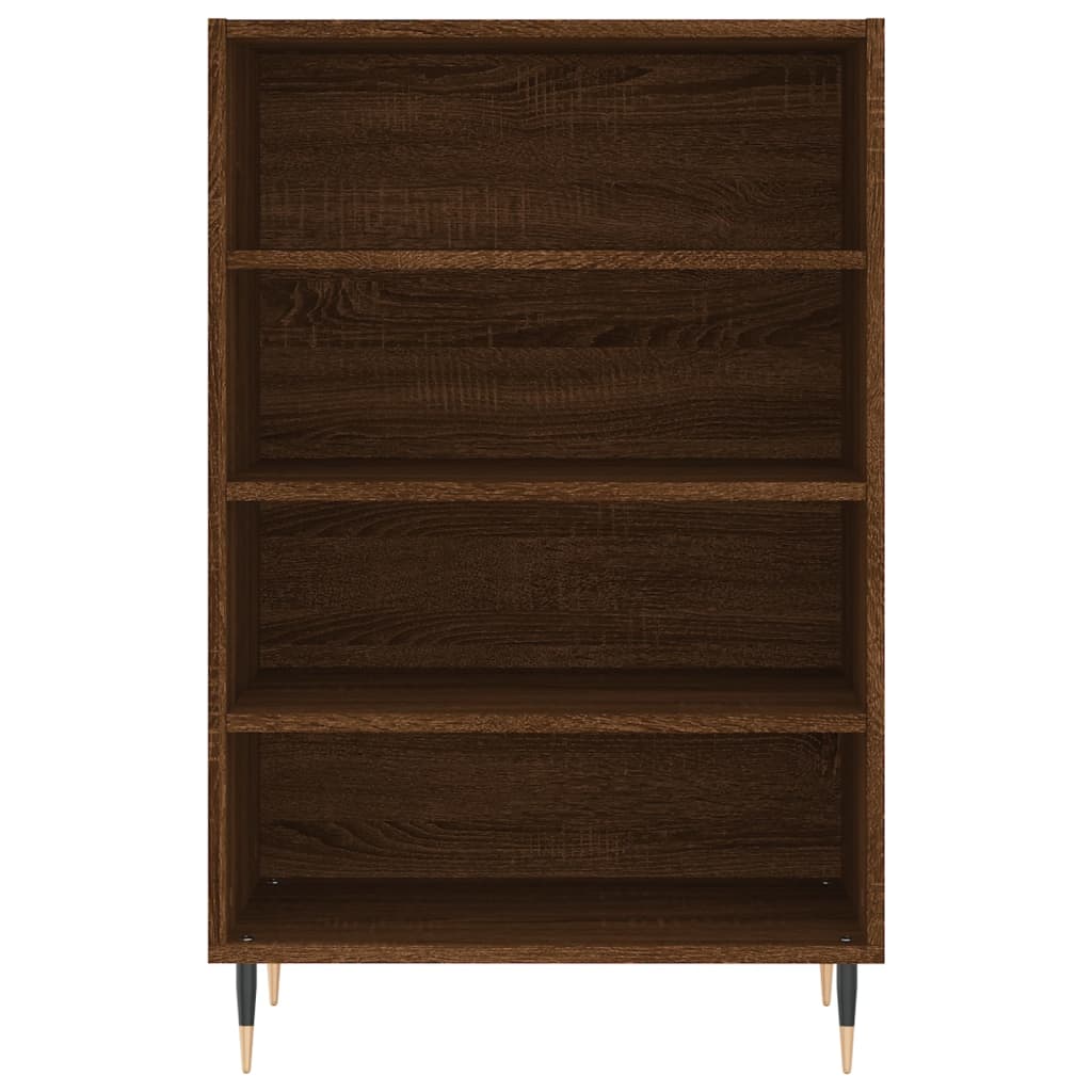 vidaXL Dulap înalt, stejar maro, 57x35x90 cm, lemn compozit vidaXL Dulap înalt, stejar maro, 57x35x90 cm, lemn compozit