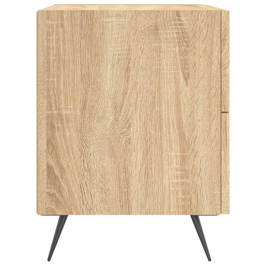 vidaXL Noptiere, 2 buc., stejar sonoma, 40x35x47,5 cm, lemn compozit vidaXL Noptiere, 2 buc., stejar sonoma, 40x35x47,5 cm, lemn compozit