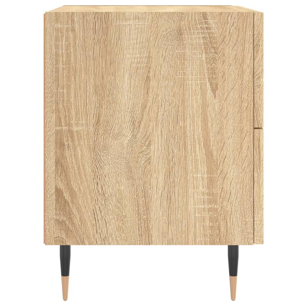 vidaXL Noptieră, stejar sonoma, 40x35x47,5 cm, lemn compozit vidaXL Noptieră, stejar sonoma, 40x35x47,5 cm, lemn compozit