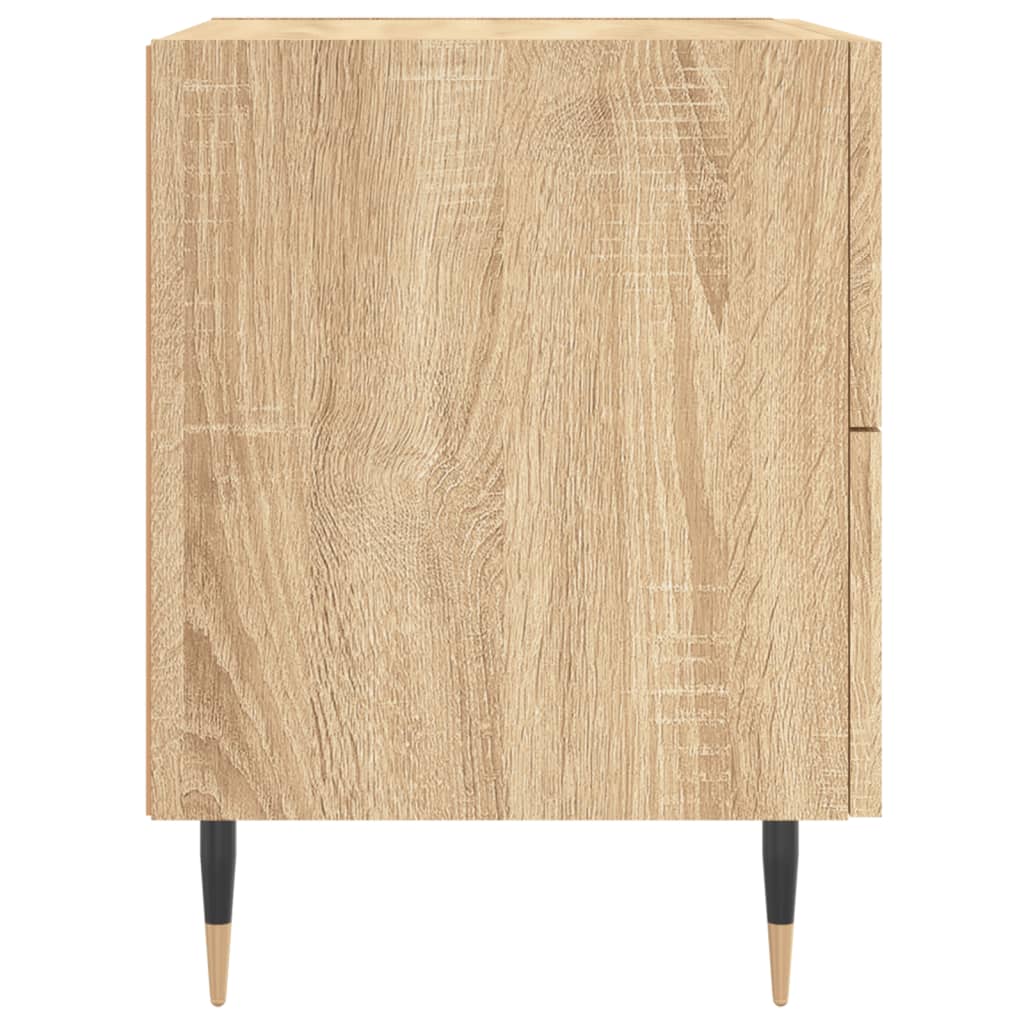 vidaXL Noptiere, 2 buc., stejar sonoma, 40x35x47,5 cm, lemn compozit vidaXL Noptiere, 2 buc., stejar sonoma, 40x35x47,5 cm, lemn compozit