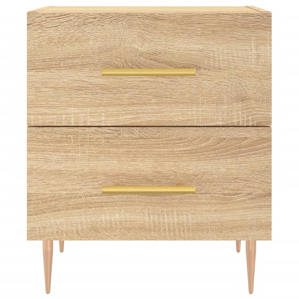 vidaXL Noptieră, stejar sonoma, 40x35x47,5 cm, lemn compozit vidaXL Noptieră, stejar sonoma, 40x35x47,5 cm, lemn compozit