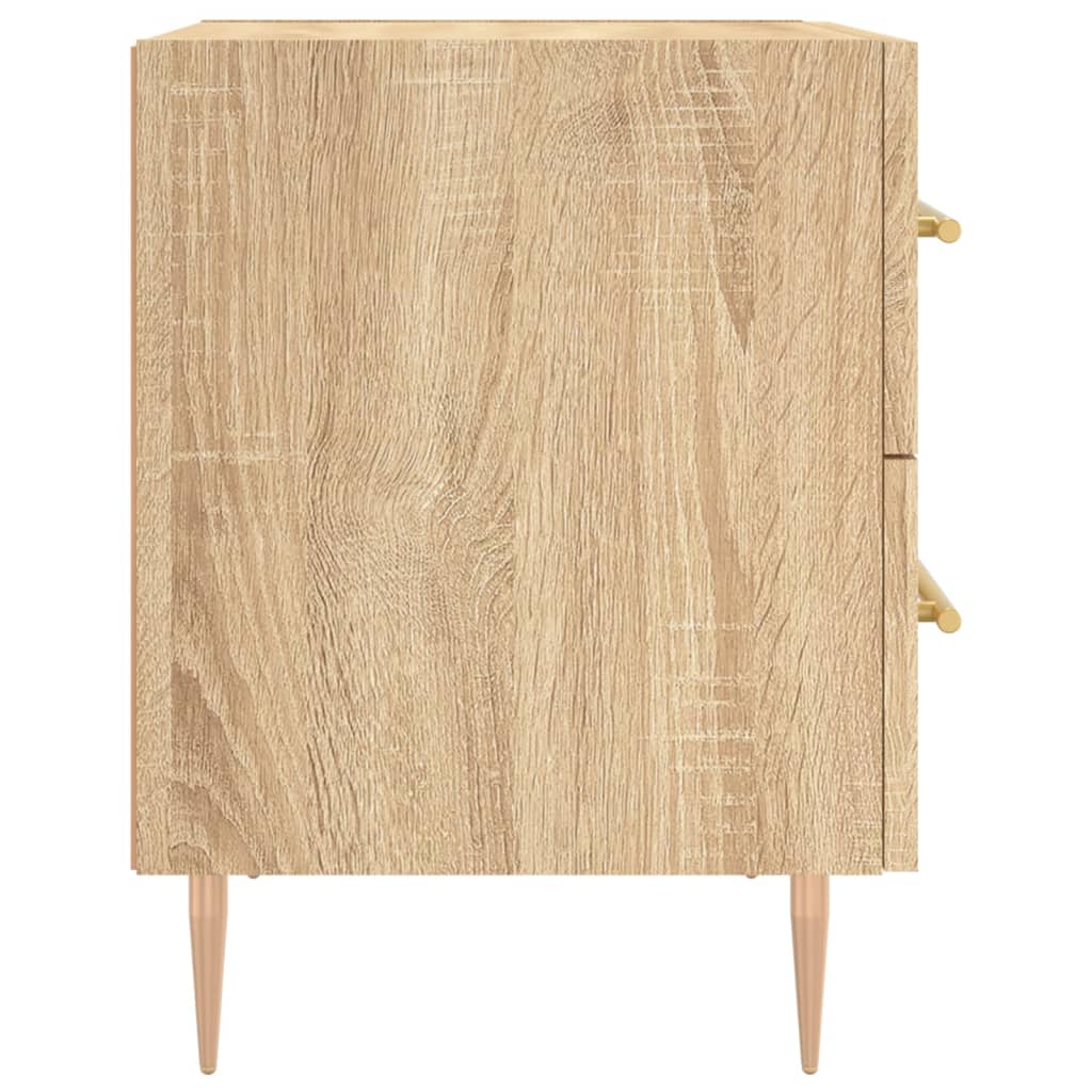 vidaXL Noptiere, 2 buc., stejar sonoma, 40x35x47,5 cm, lemn compozit vidaXL Noptiere, 2 buc., stejar sonoma, 40x35x47,5 cm, lemn compozit