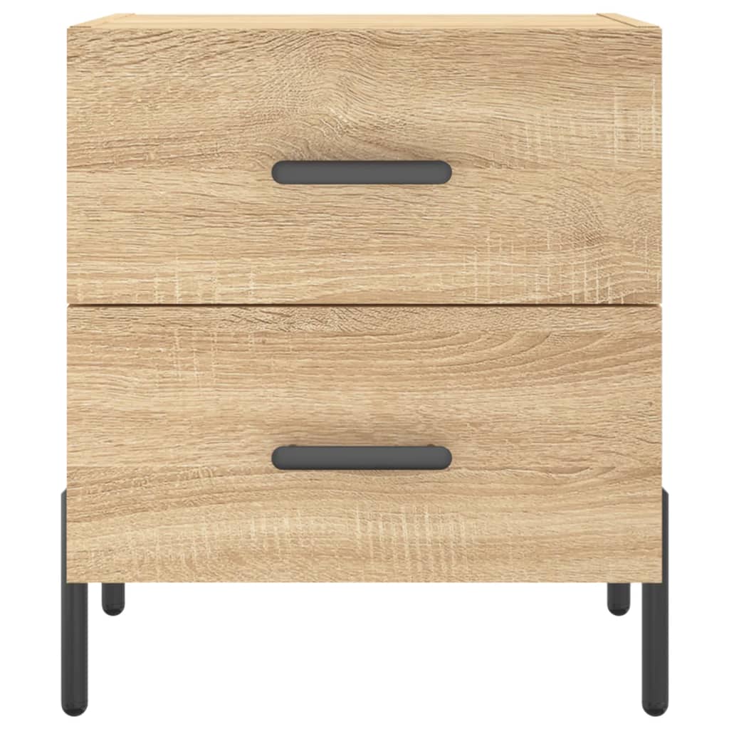 vidaXL Noptieră, stejar sonoma, 40x35x47,5 cm, lemn compozit vidaXL Noptieră, stejar sonoma, 40x35x47,5 cm, lemn compozit