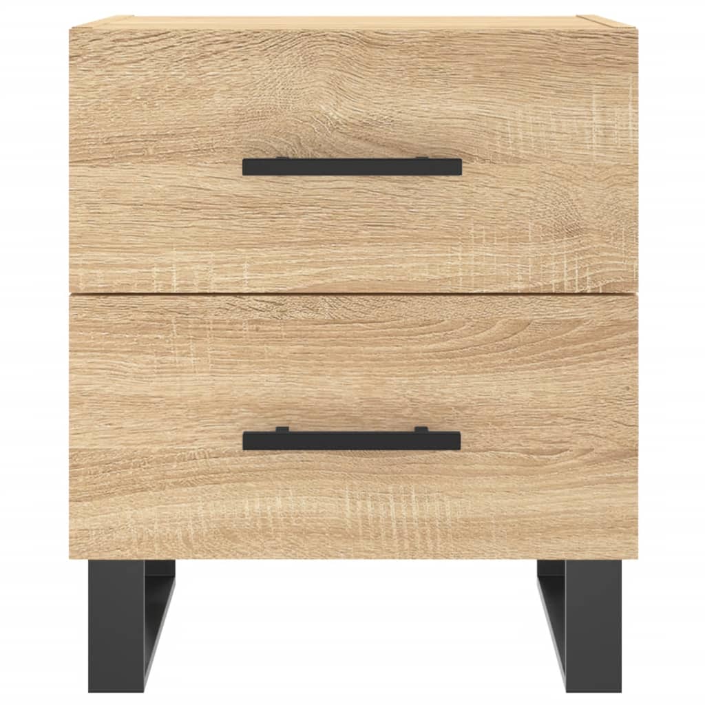 vidaXL Noptiere, 2 buc., stejar sonoma, 40x35x47,5 cm, lemn compozit vidaXL Noptiere, 2 buc., stejar sonoma, 40x35x47,5 cm, lemn compozit