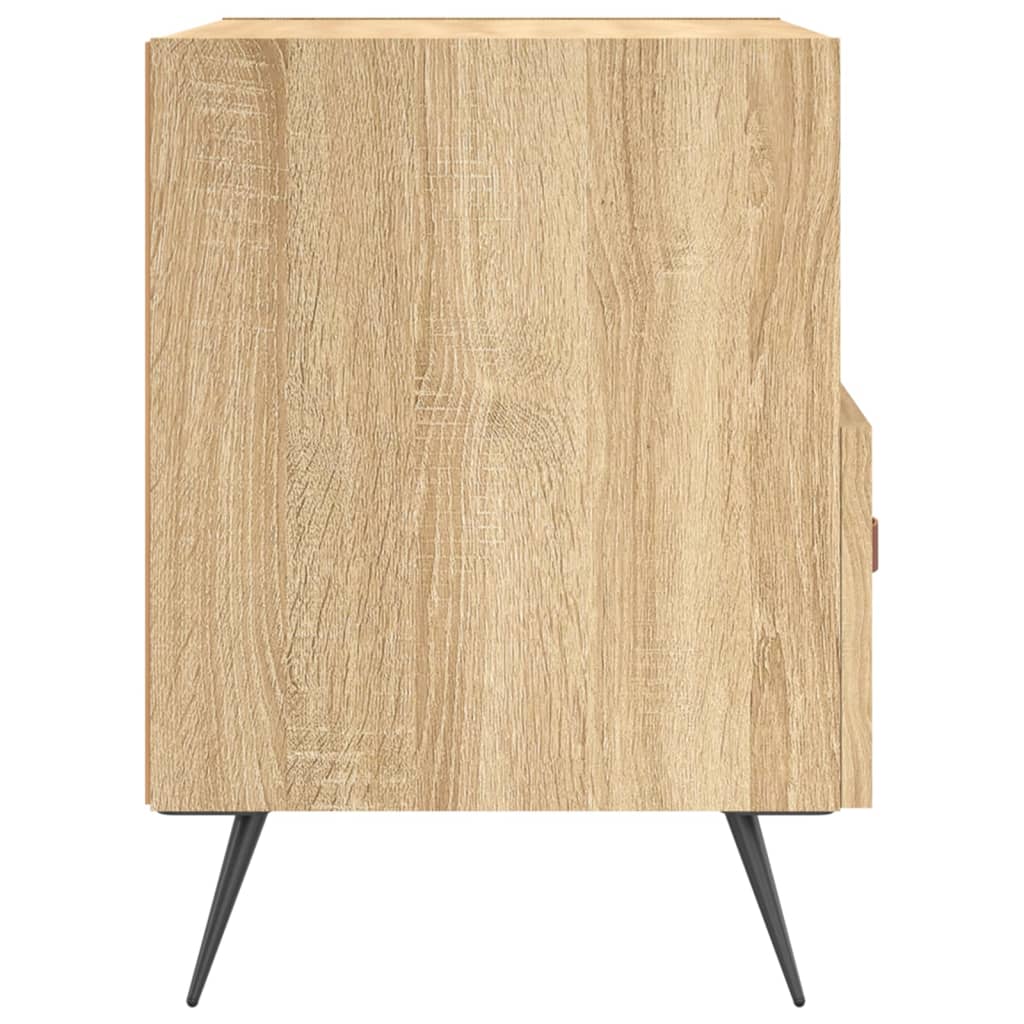 vidaXL Noptiere, 2 buc., stejar sonoma, 40x35x47,5 cm, lemn compozit vidaXL Noptiere, 2 buc., stejar sonoma, 40x35x47,5 cm, lemn compozit