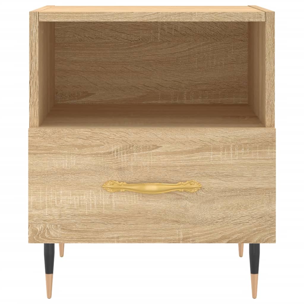 vidaXL Noptiere, 2 buc., stejar sonoma, 40x35x47,5 cm, lemn compozit vidaXL Noptiere, 2 buc., stejar sonoma, 40x35x47,5 cm, lemn compozit