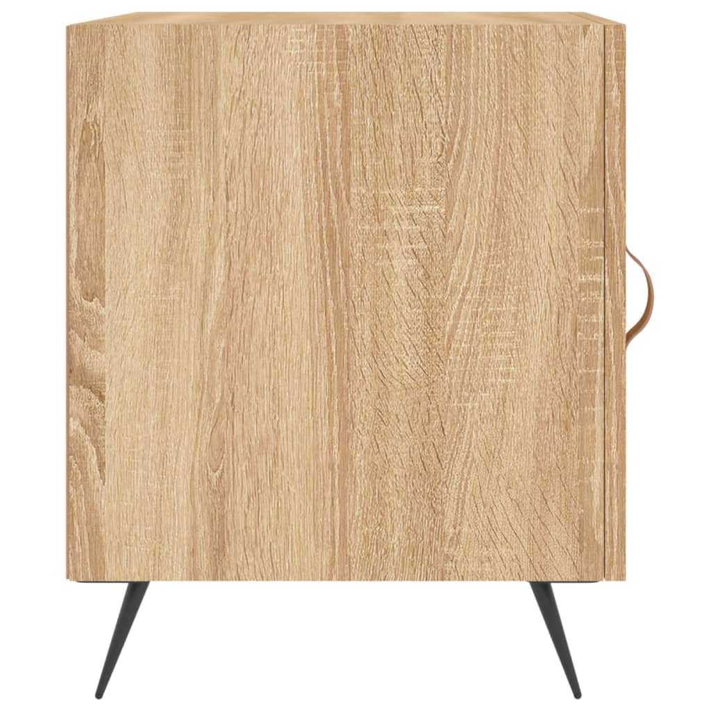 vidaXL Noptiere, 2 buc., stejar sonoma, 40x40x50 cm, lemn compozit vidaXL Noptiere, 2 buc., stejar sonoma, 40x40x50 cm, lemn compozit