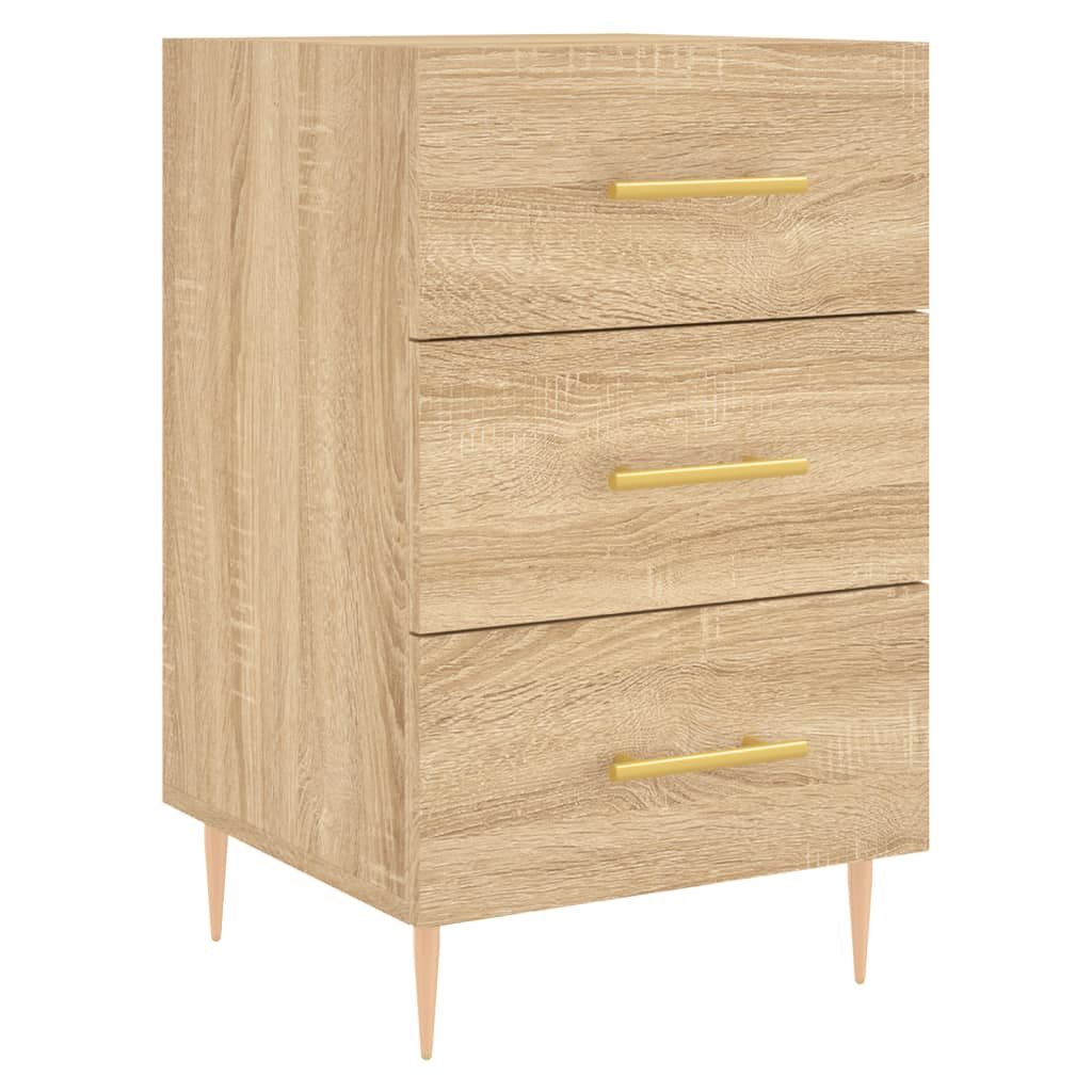 vidaXL Noptieră, stejar sonoma, 40x40x66 cm, lemn compozit vidaXL Noptieră, stejar sonoma, 40x40x66 cm, lemn compozit