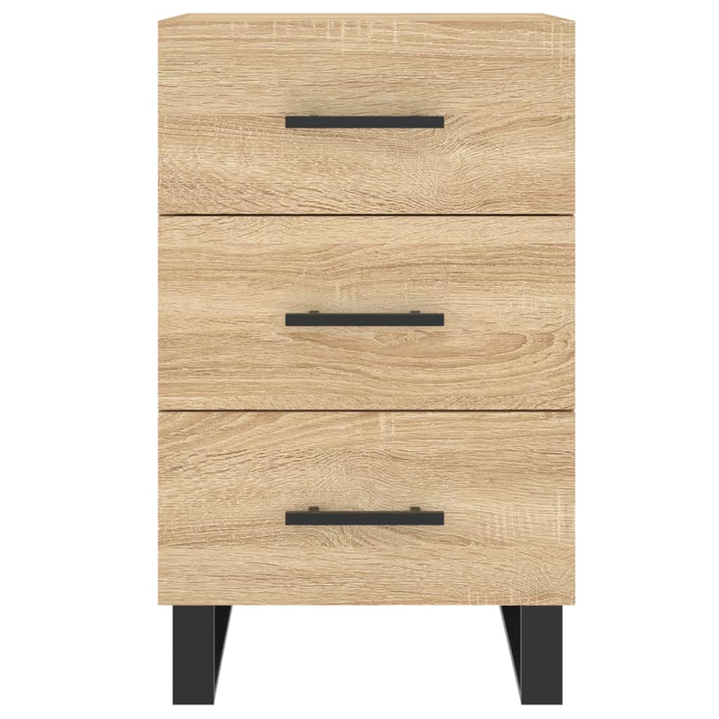 vidaXL Noptieră, stejar sonoma, 40x40x66 cm, lemn compozit vidaXL Noptieră, stejar sonoma, 40x40x66 cm, lemn compozit