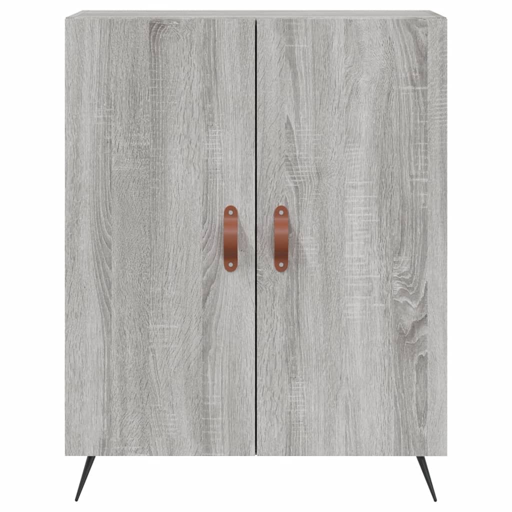 vidaXL Dulap, gri sonoma, 69,5x34x90 cm, lemn compozit
