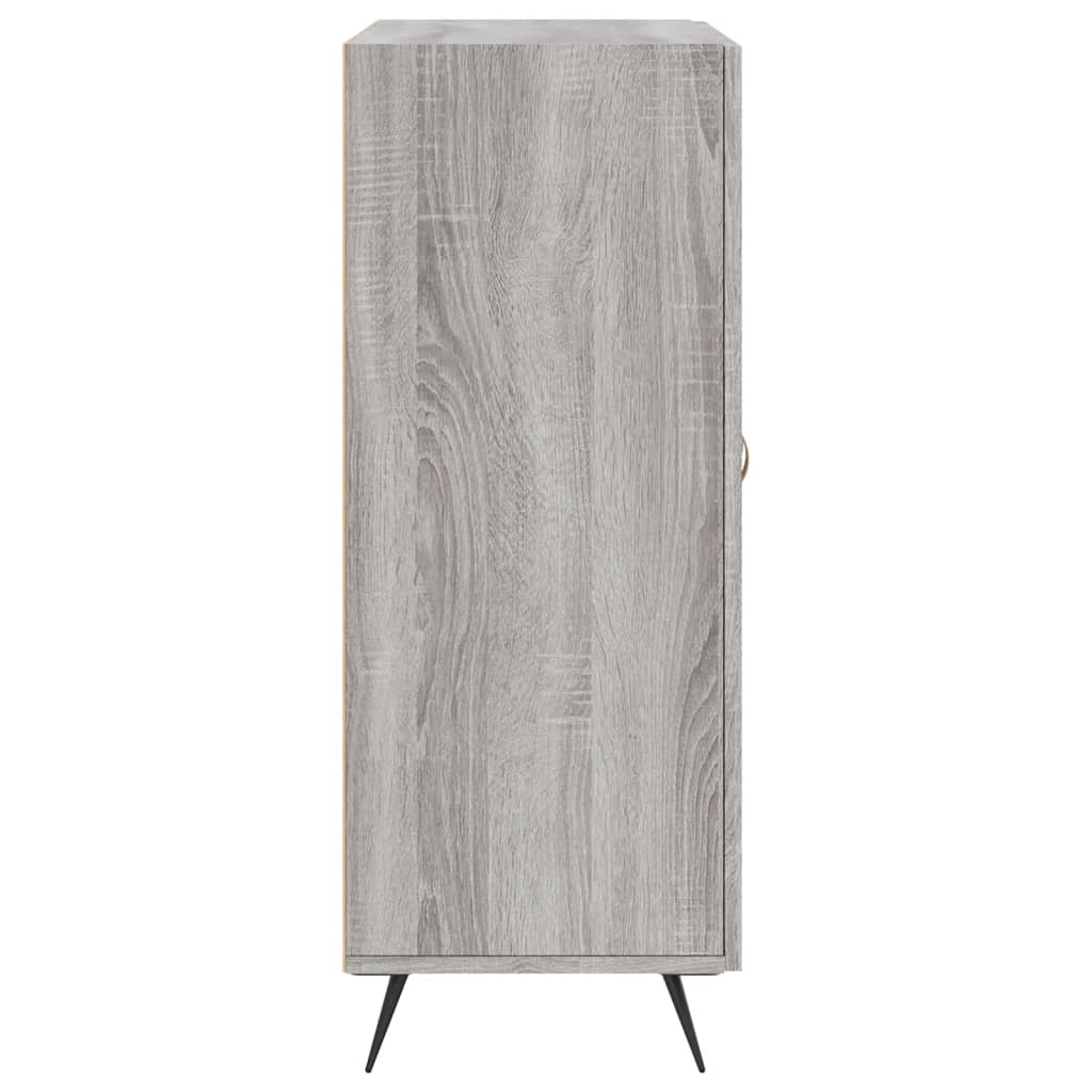vidaXL Dulap, gri sonoma, 69,5x34x90 cm, lemn compozit