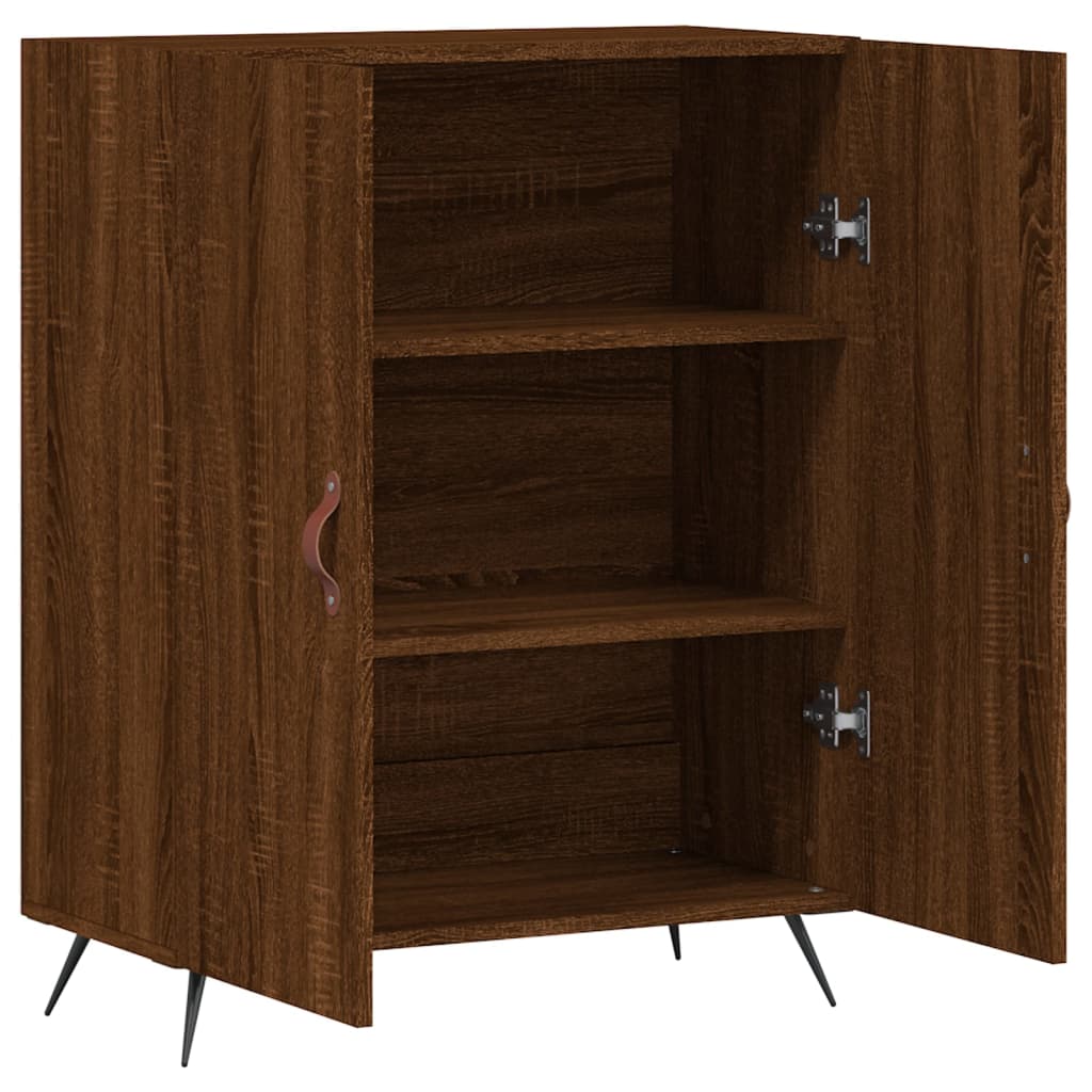 vidaXL Dulap, stejar maro, 69,5x34x90 cm, lemn prelucrat
