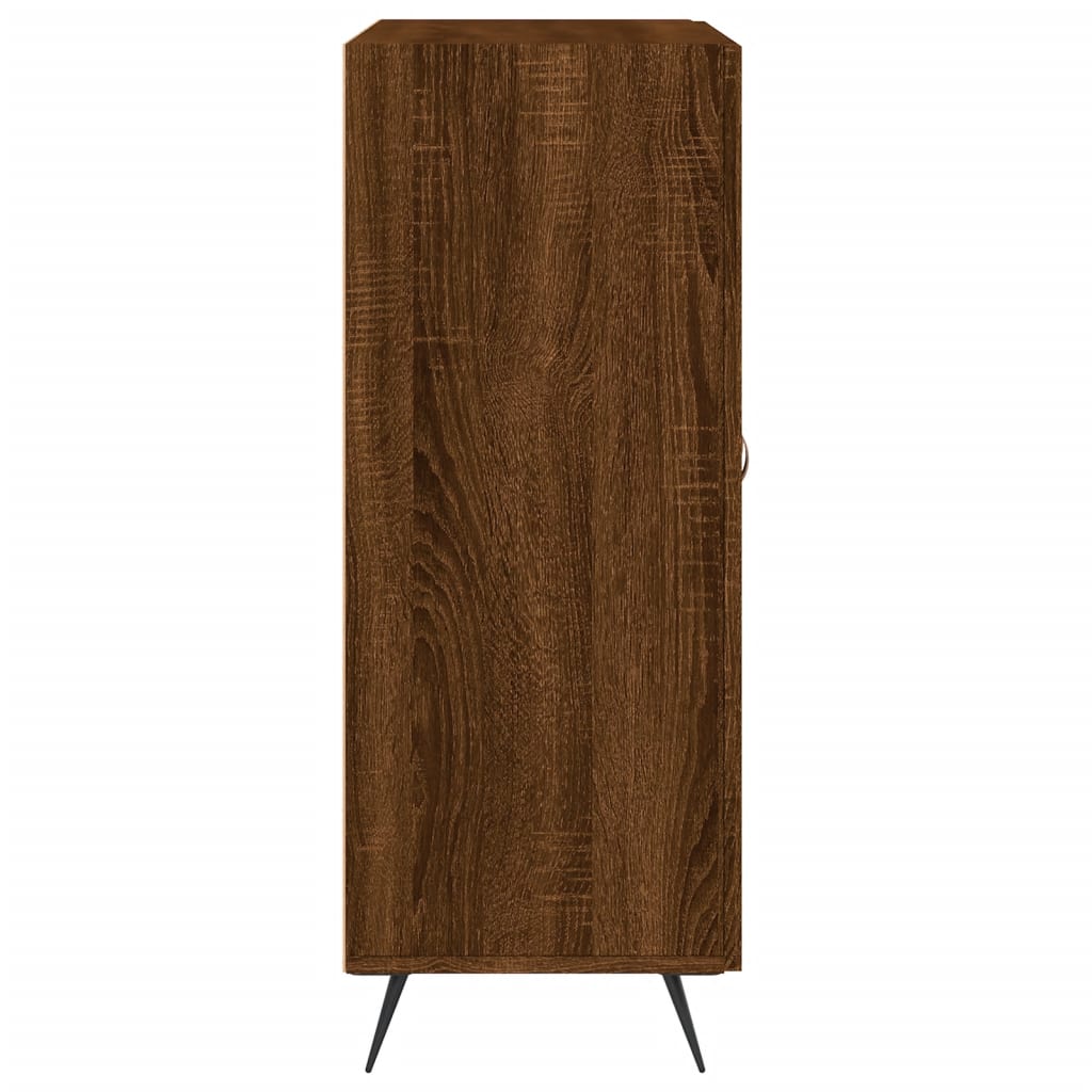 vidaXL Dulap, stejar maro, 69,5x34x90 cm, lemn prelucrat