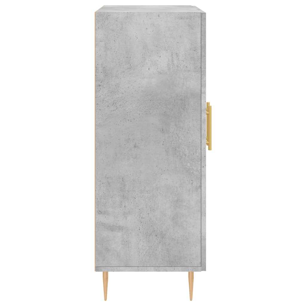 vidaXL Dulap, gri beton, 69,5x34x90 cm, lemn compozit vidaXL Dulap, gri beton, 69,5x34x90 cm, lemn compozit