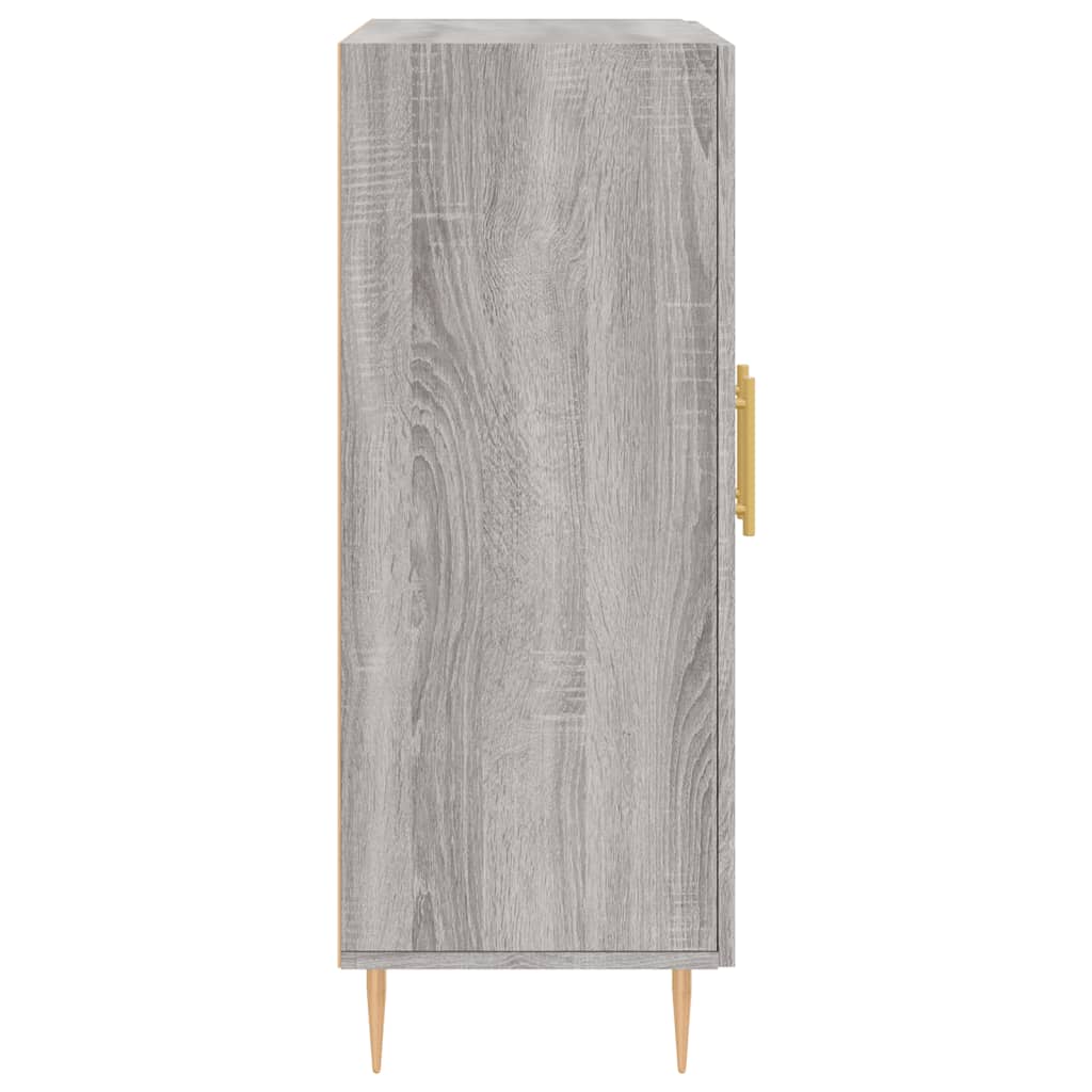 vidaXL Dulap, gri sonoma, 69,5x34x90 cm, lemn compozit