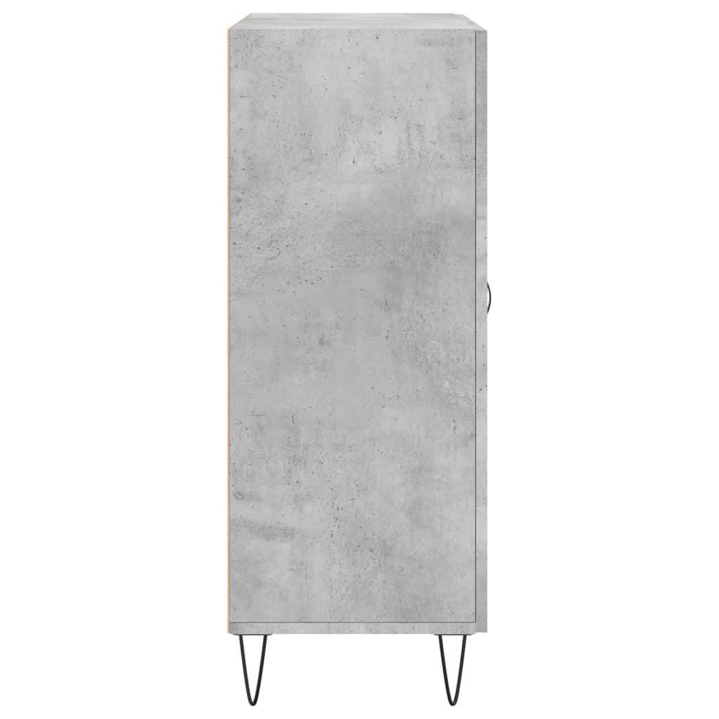 vidaXL Dulap, gri beton, 69,5x34x90 cm, lemn compozit vidaXL Dulap, gri beton, 69,5x34x90 cm, lemn compozit