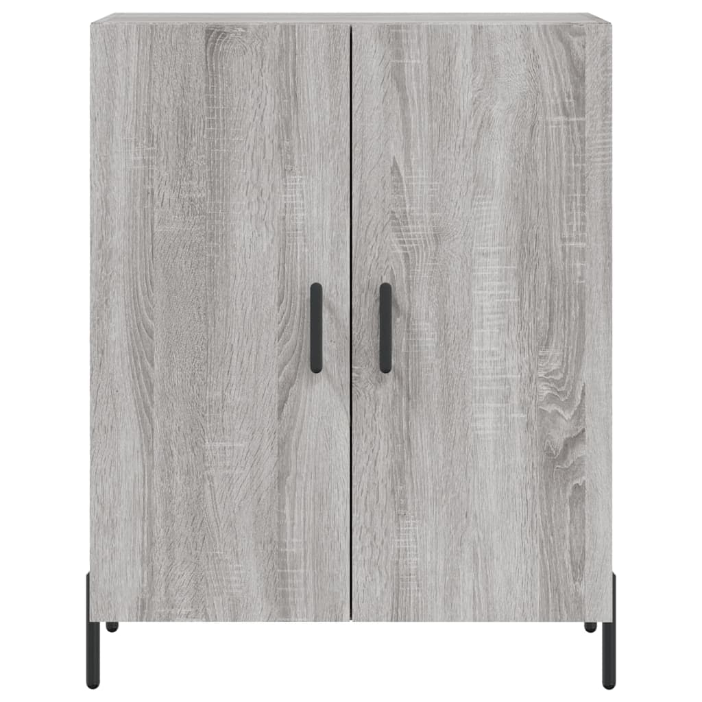 vidaXL Dulap, gri sonoma, 69,5x34x90 cm, lemn compozit