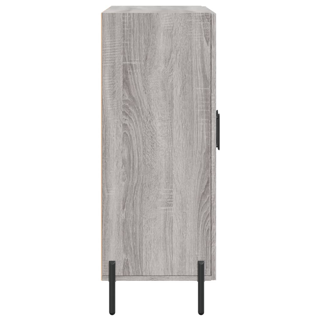vidaXL Dulap, gri sonoma, 69,5x34x90 cm, lemn compozit