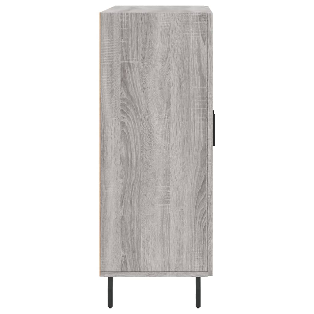 vidaXL Dulap, gri sonoma, 69,5x34x90 cm, lemn compozit