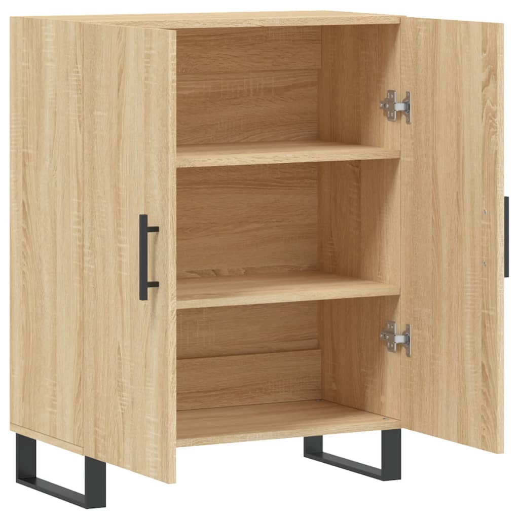 vidaXL Dulap, stejar sonoma, 69,5x34x90 cm, lemn compozit