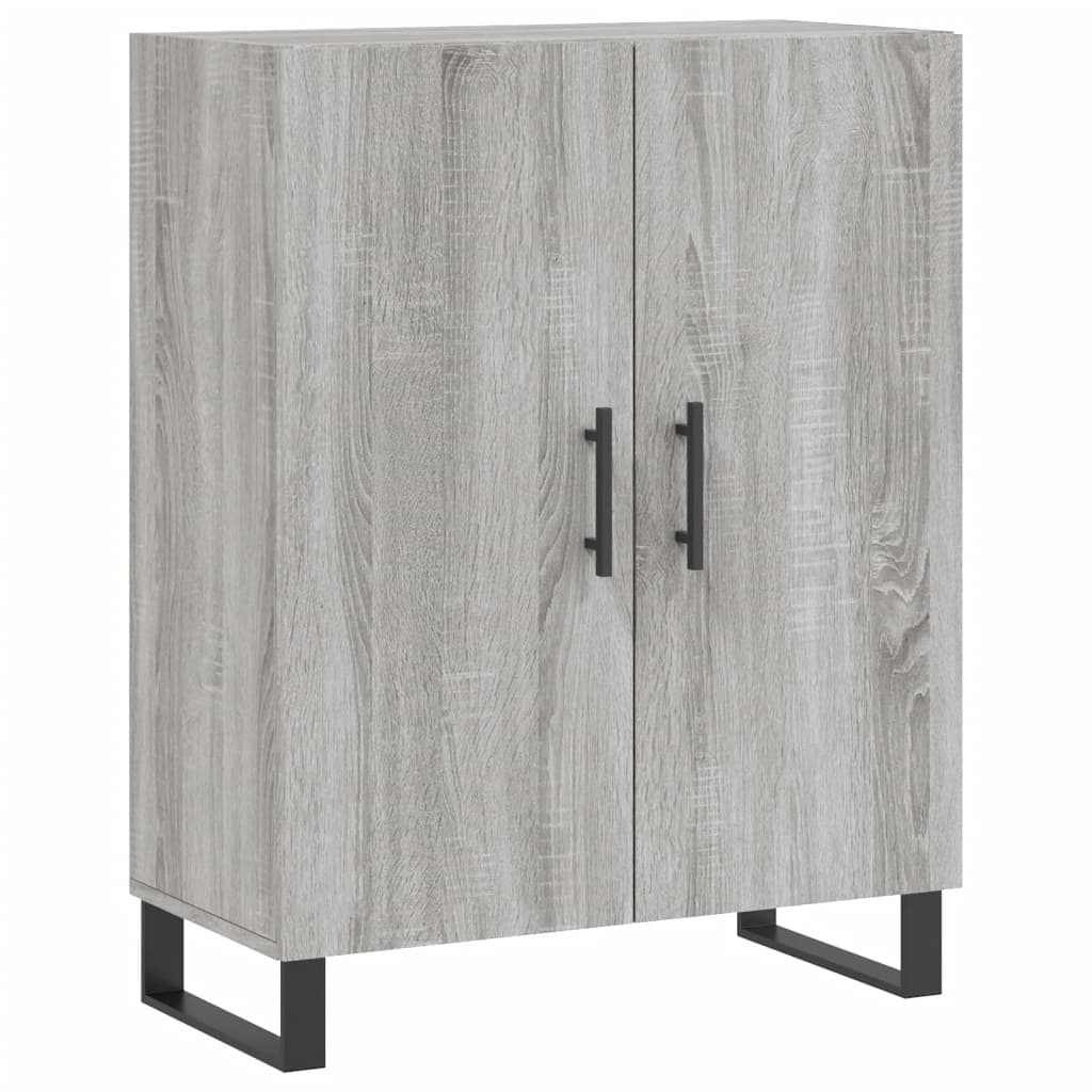 vidaXL Dulap, gri sonoma, 69,5x34x90 cm, lemn compozit