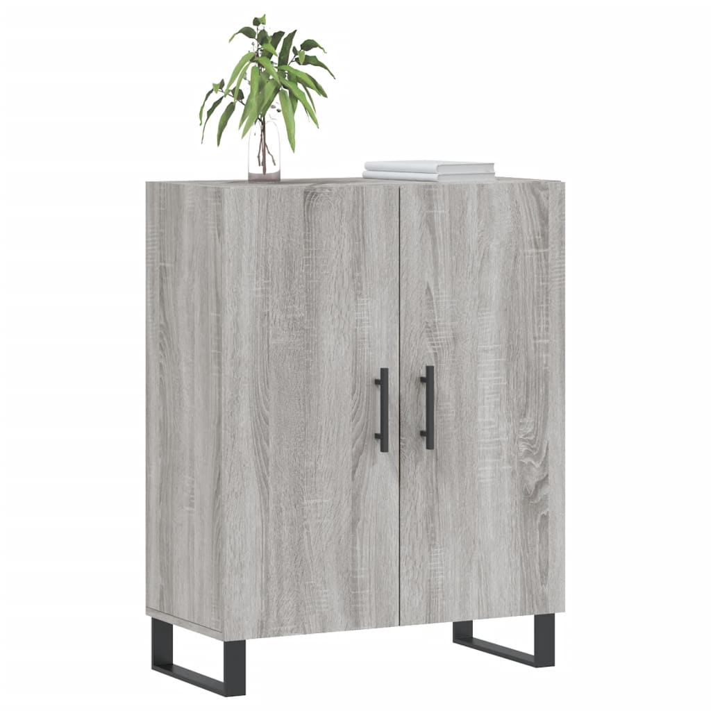vidaXL Dulap, gri sonoma, 69,5x34x90 cm, lemn compozit