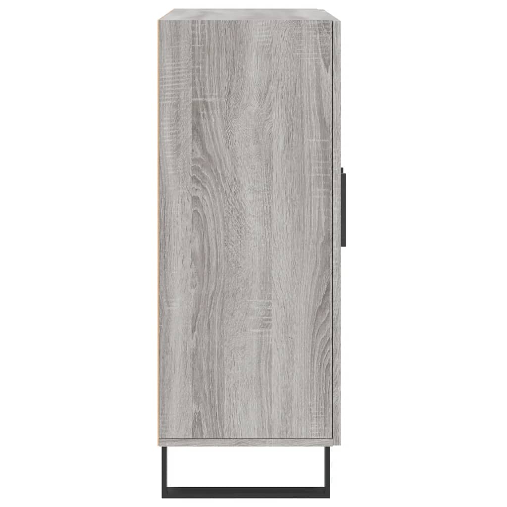 vidaXL Dulap, gri sonoma, 69,5x34x90 cm, lemn compozit