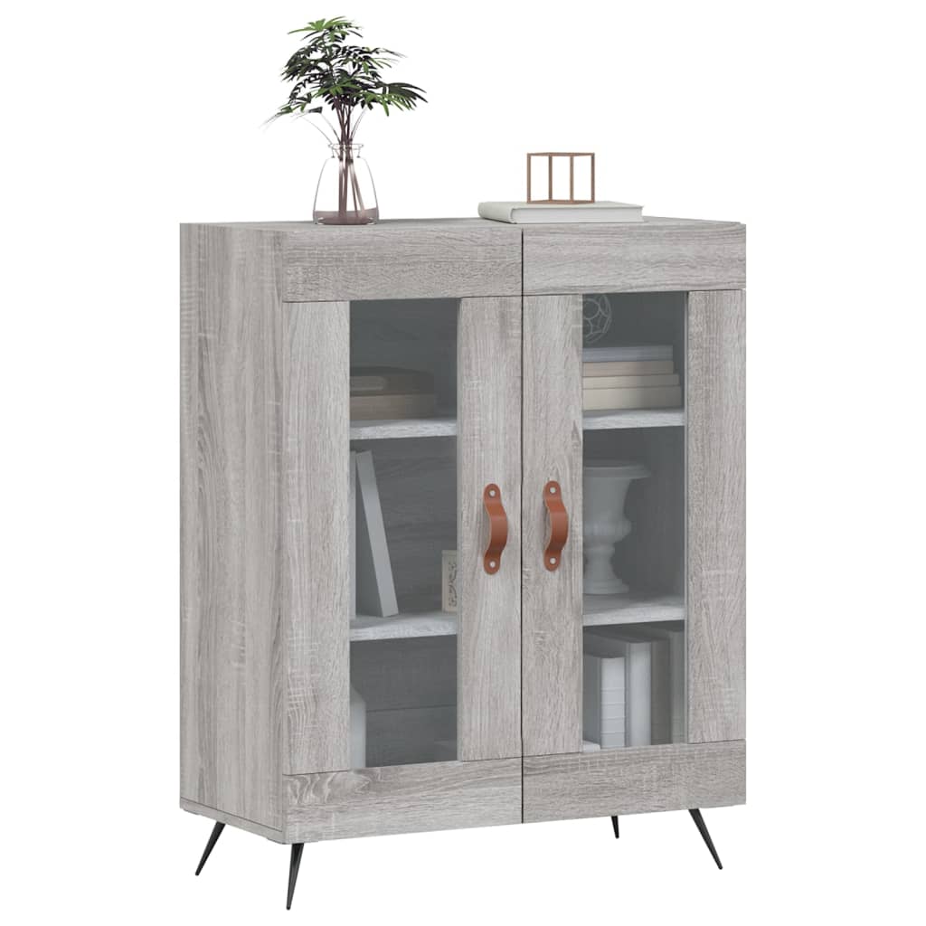 vidaXL Dulap, gri sonoma, 69,5x34x90 cm, lemn compozit vidaXL Dulap, gri sonoma, 69,5x34x90 cm, lemn compozit