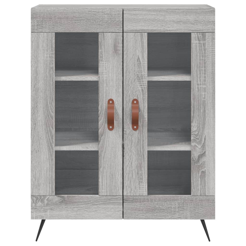 vidaXL Dulap, gri sonoma, 69,5x34x90 cm, lemn compozit vidaXL Dulap, gri sonoma, 69,5x34x90 cm, lemn compozit